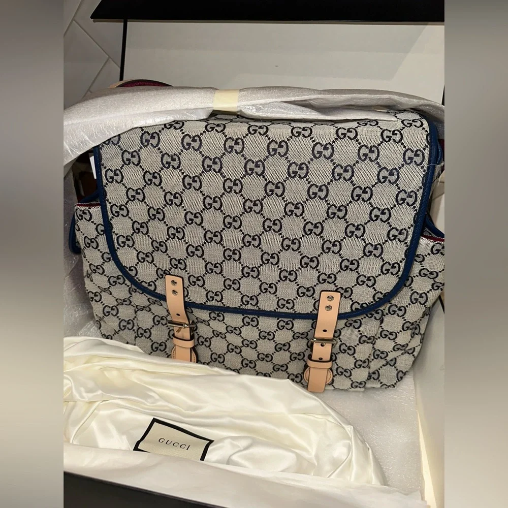 Gucci GG Canvas Baby Changing Bag
